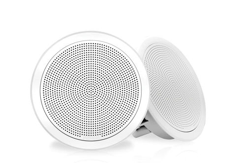 Picture of 6.5" Flush mount, Round, White speakers pair.