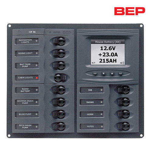 รูปภาพของ BEP DC Circuit Breaker Panels with Meters