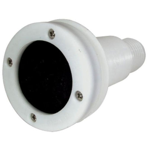 Picture of SCUPPER THRU HULL WHITE ACETAL 38MM TAIL