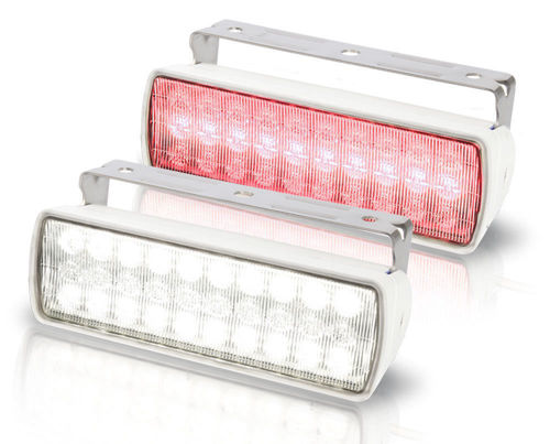 รูปภาพของ Sea Hawk-Xl Floodlight Dual Colour White/Red 9-33V Spread - White Housing