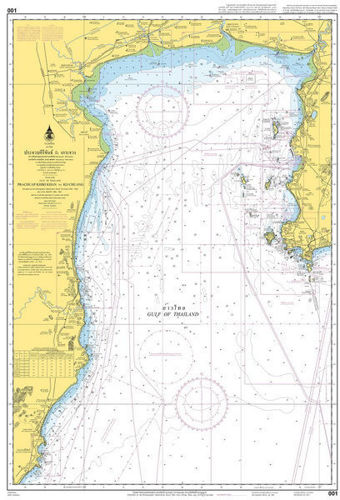 Picture of Map # 001 - Prachuap Khirikhan to Ko Chuang