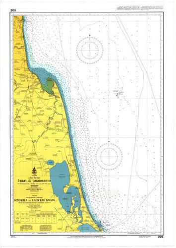 Picture of Map # 205 - Songkhla to Laem Kho Kwang
