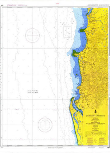 รูปภาพของ แผนที่ # 353 - บ้านท้ายเหมือง ถึง ช่องปากเกาะ (WGS84)