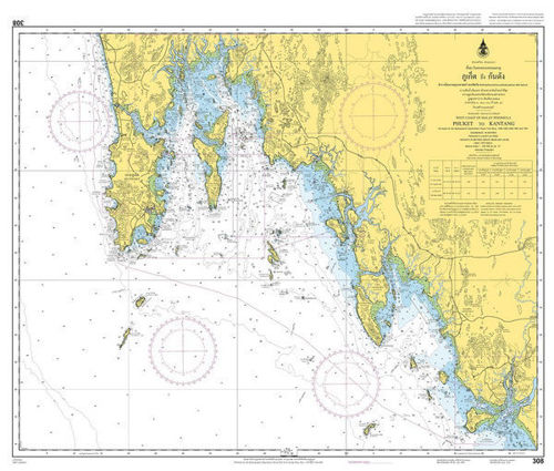 Picture of Map # 308 - Phuket to Kantang