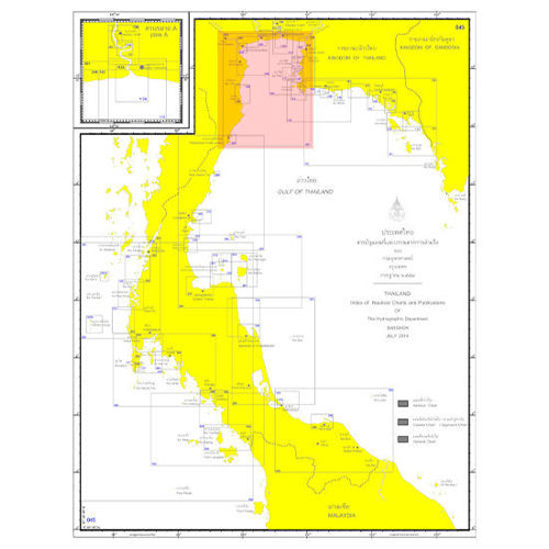 Picture of Maps in Area: 001 - Prachuap Khirikhan to Ko Chuang