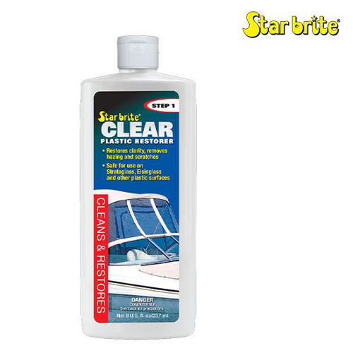 Picture of Star Brite Clear Plastic Scratch Restorer - Step 1, 236 ml