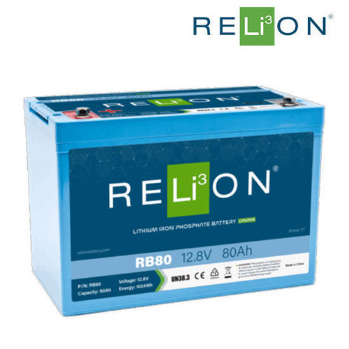 รูปภาพของ Relion RB80, 12V, 80Ah Battery
