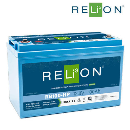 Picture of Relion RB100-HP, 12V, Ah Battery - High Power