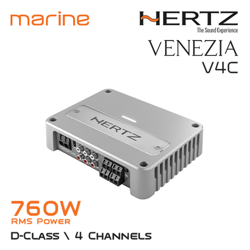 Picture of Hertz Venezia V4C Compact Marine Amplifier