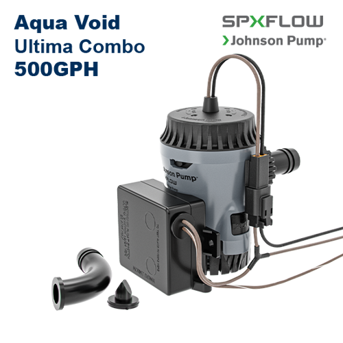 รูปภาพของ Aqua Void 500GPH Ultima Combo Auto Bilge Pump 12V
