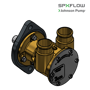 รูปภาพของ F7B-9 IMPELLER PUMP OEM FLANGE MOUNT