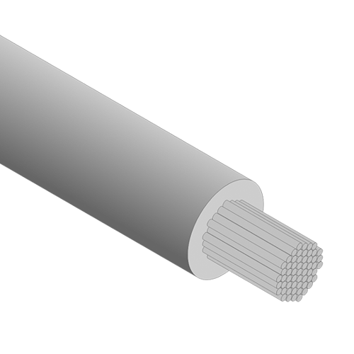 รูปภาพของ 2.5mm2, 1-Core, Grey, Tinned Marine Wire /m