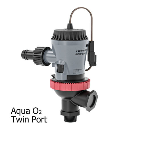 Picture of Aqua O₂ Cartridge Aerator Pump  800 GPH - Twin Port