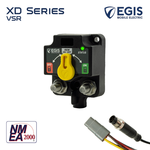 รูปภาพของ XD NMEA 2000 Single - (VSR), w/Knob - 4P DT, Bulk Pack