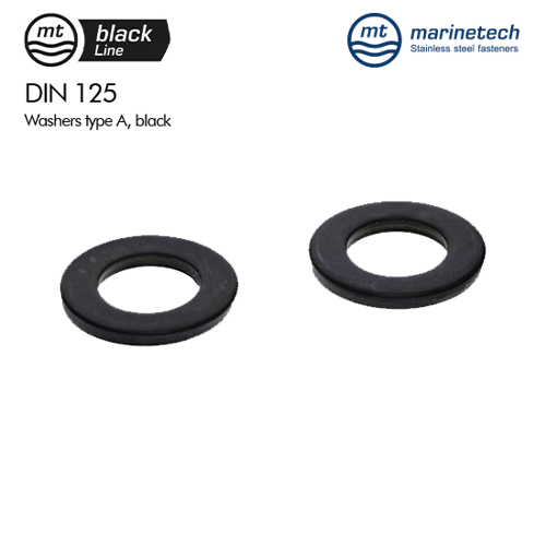 Picture of BlackLine A4 DIN 125 Washers Type A Packs