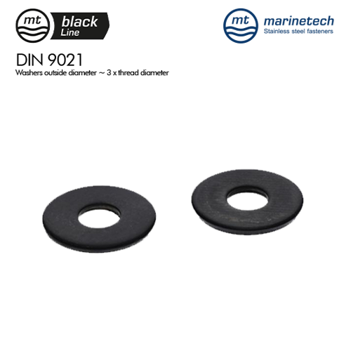 รูปภาพของ BlackLine A4 DIN 9021 Washers outside Packs