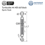 Picture of Blackline Turnbuckle Hook to Hook