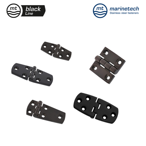 รูปภาพของ BlackLine Hinge Dull Black A4 AISI 316