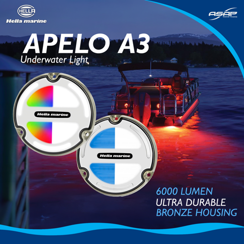 Picture of Hella Marine Apelo A3 Underwater Lights - Bronze