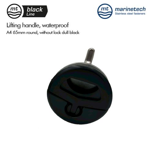Picture of BlackLine Lifting Handle Waterproof A4-AISI 316 Dull Black
