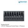 รูปภาพของ WeatherDeck 12V DC Waterproof Switch Panel - 8 Position
