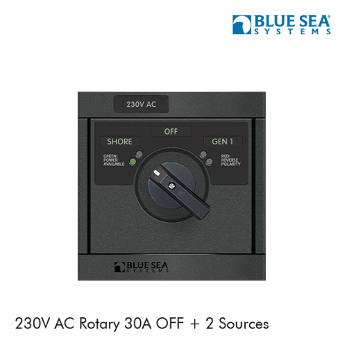 Picture of AC Rotary 30A OFF + 2 Sources 230V