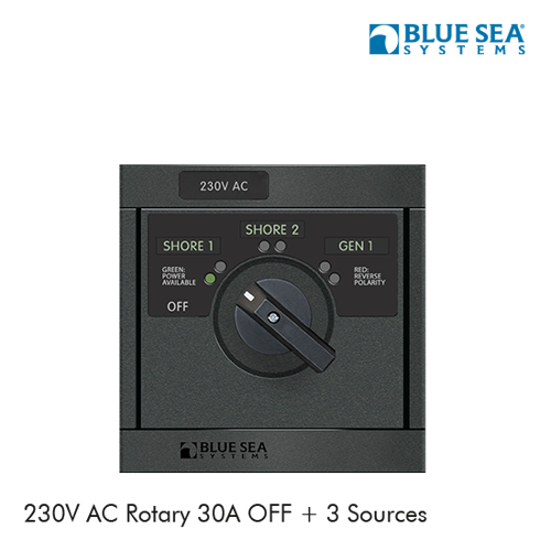 Picture of AC Rotary 30A OFF + 3 Sources 230V