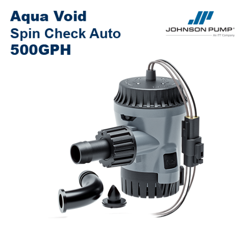 Picture of Aqua Void 500GPH Spin Check Auto Bilge Pump 12V