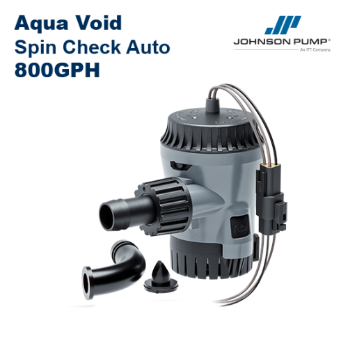 รูปภาพของ Aqua Void 800GPH Spin Check Auto Bilge Pump 12V