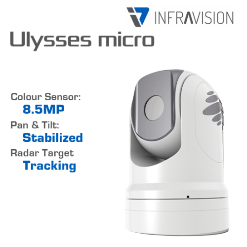 รูปภาพของ Infravision Ulysses Micro C, C (720x1080px), Pan/Tilt, Stabilized, White Camera