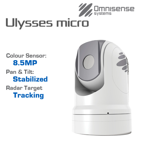 Picture of Omnisense Ulysses Micro C, C (720x1080px), Pan/Tilt, Stabilized, White Camera